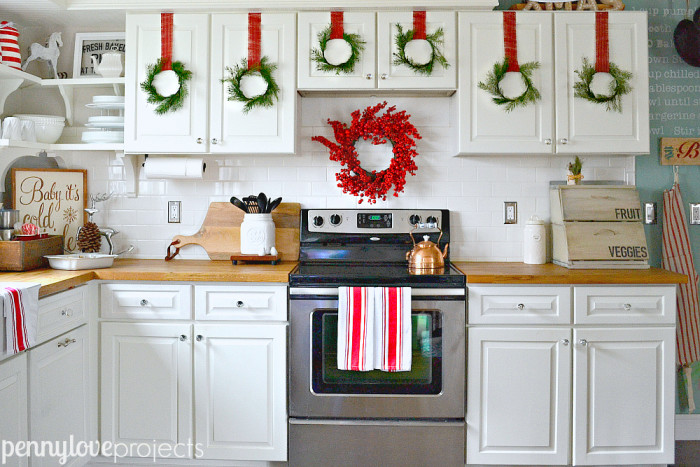 Holiday Home Tour View of the Stove