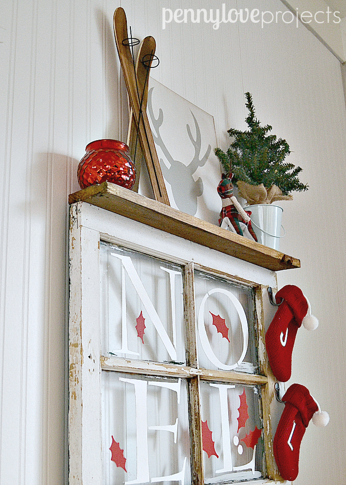 Window Wall Rack after - The Weathered Fox