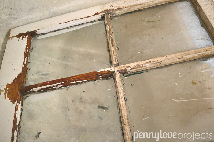 Window Wall Rack bleached