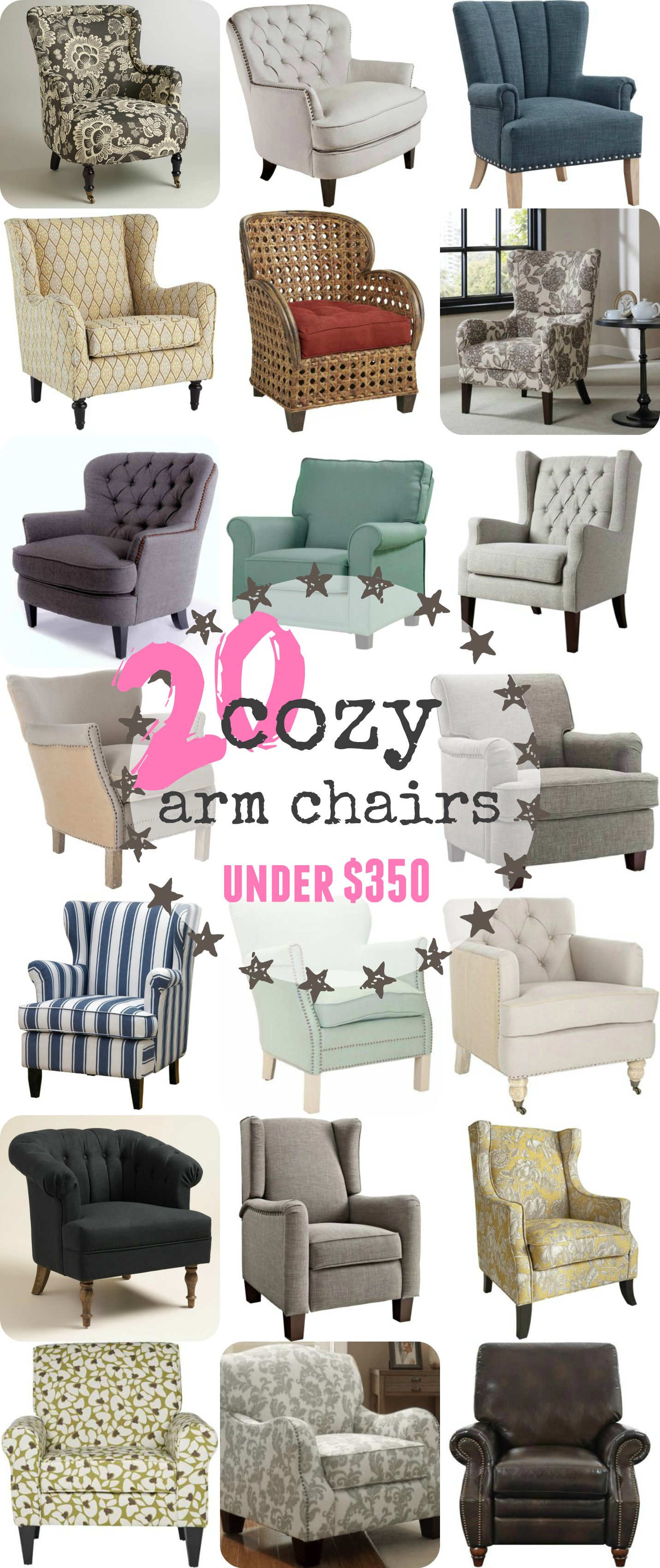 20 cozy reading chairs under $350