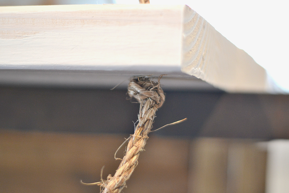 Hanging Nightstand Tie the knot