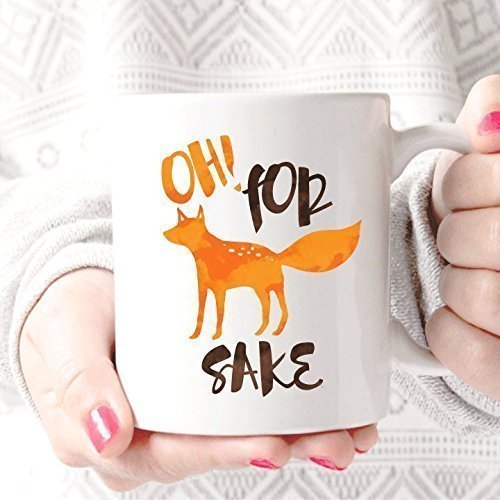 fox sake mug