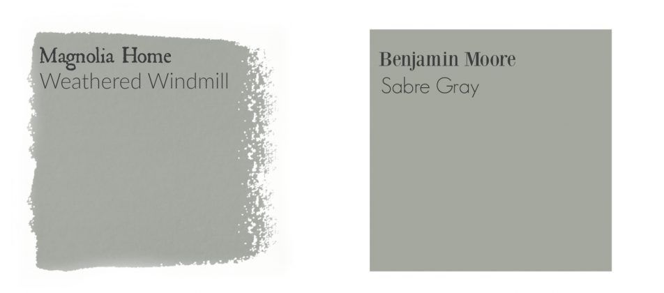 Weathered windmill color match - The Weathered Fox