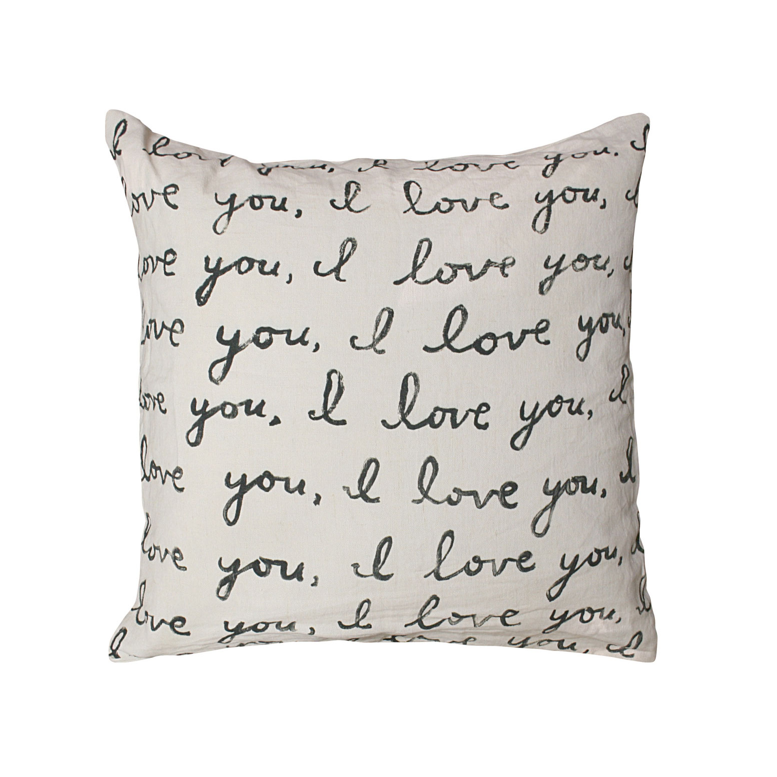 i love you pillow The Weathered Fox