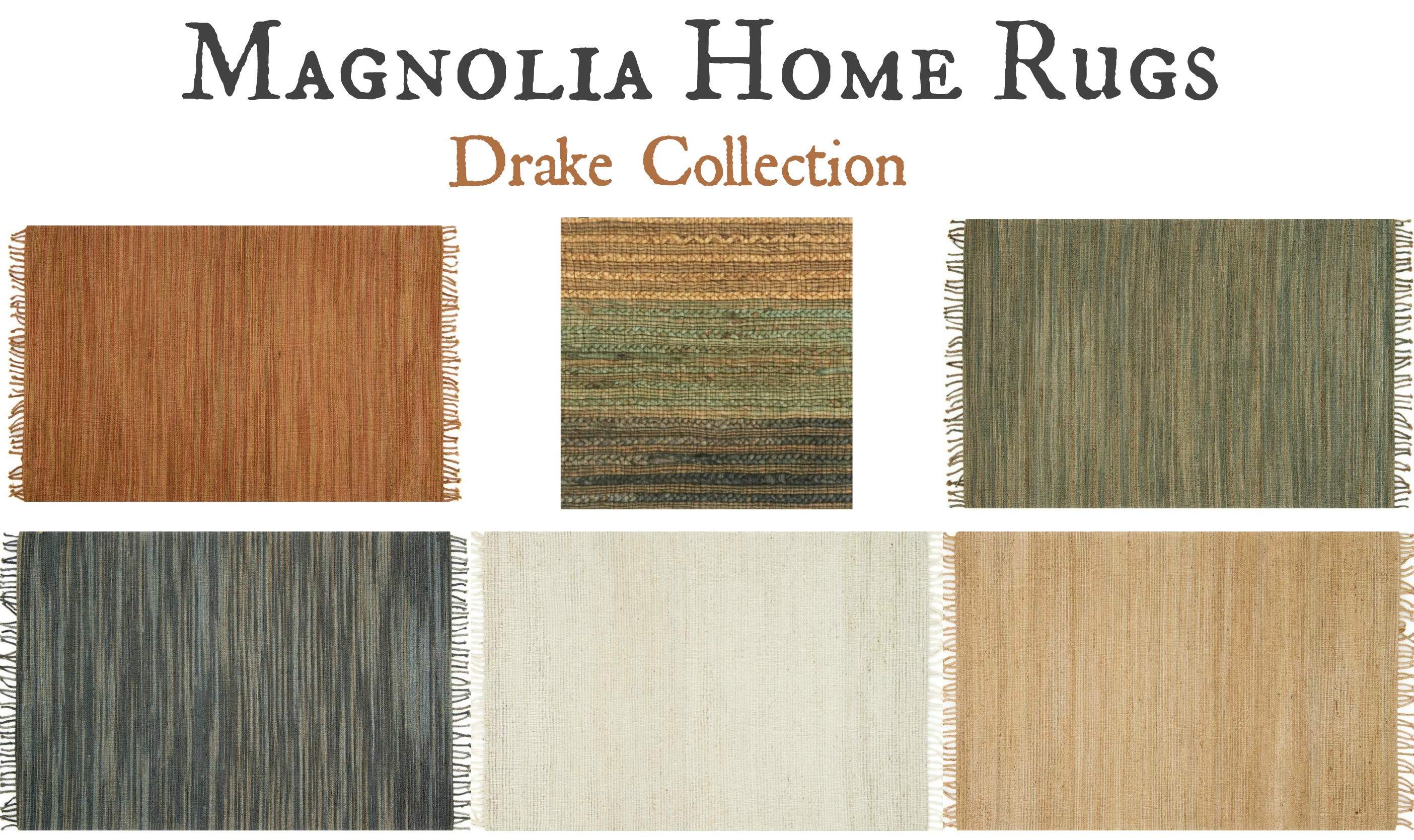 Magnolia Home Rugs Drake Collection