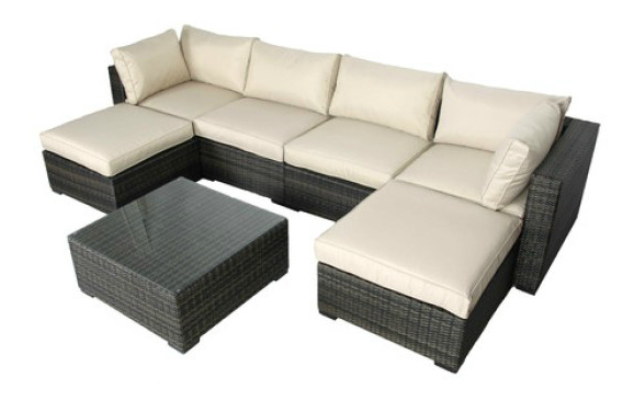 South+Hampton+7+Piece+Sectional+Seating+Group+with+Cushions