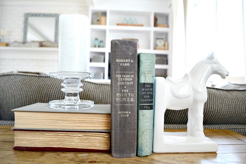 Make This Industrial Farmhouse Sofa Table With Things You Already Have