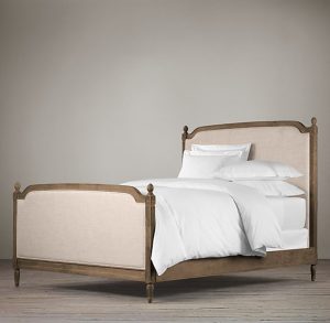 Farmhouse Bedroom Design. Create a romantic bedroom with this french country farmhouse bedroom decor. Go to theweatheredfox.com to buy farmhouse bedroom products and decor!