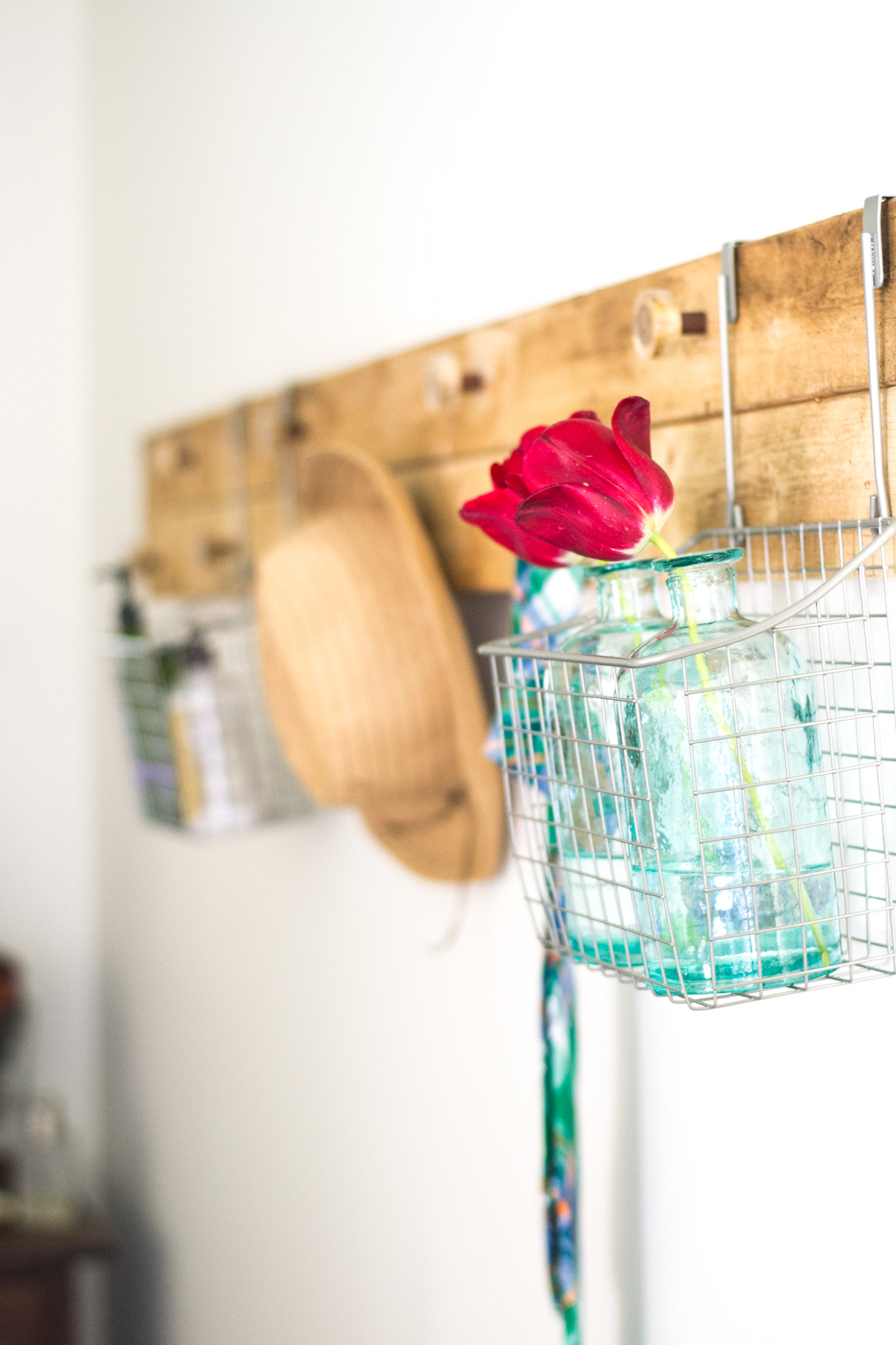 I need one of these! Rustic Wall Rack for my bedroom so I don't clutter up my floor!