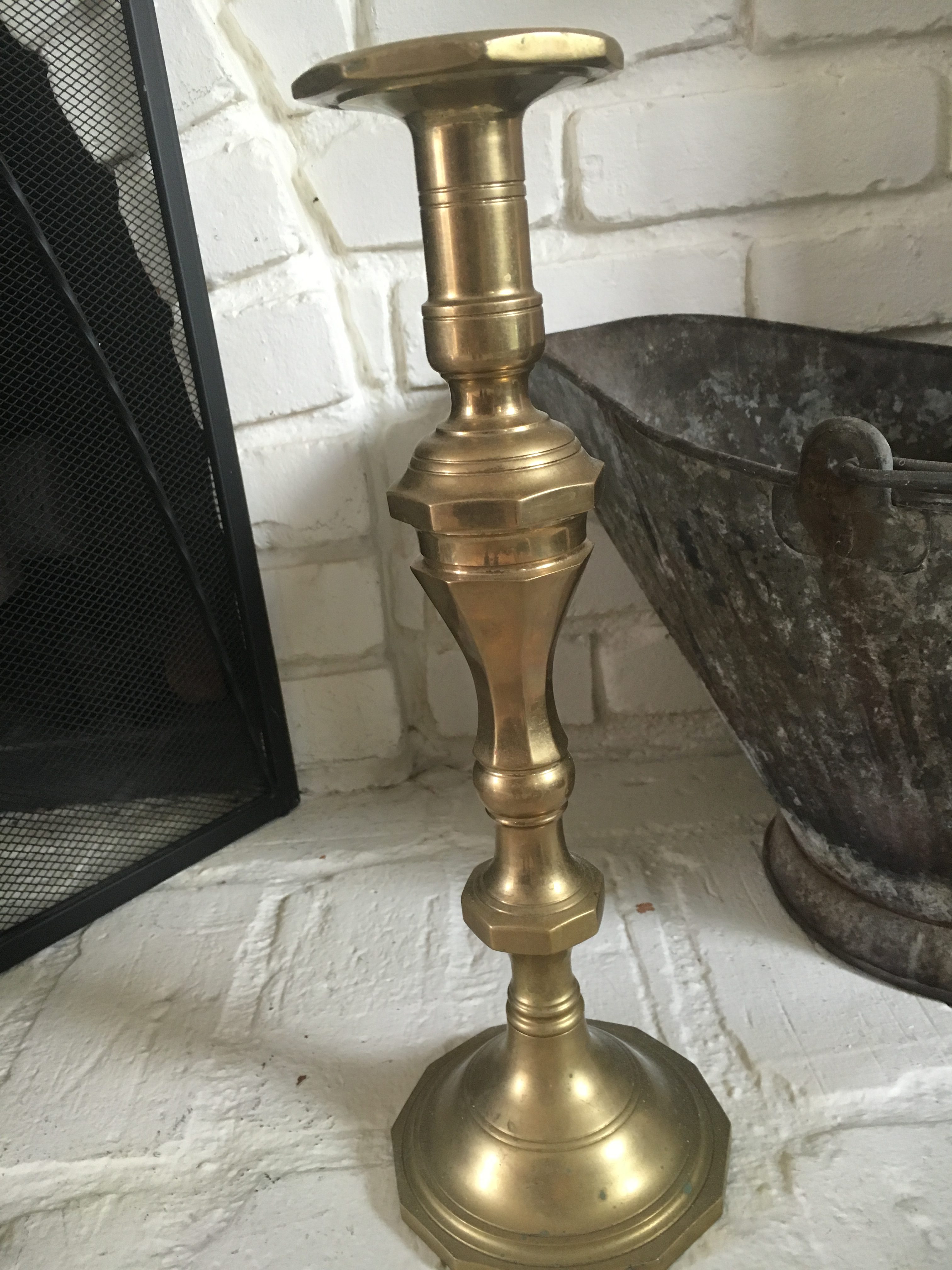 Candlesticks old to what with do brass what to