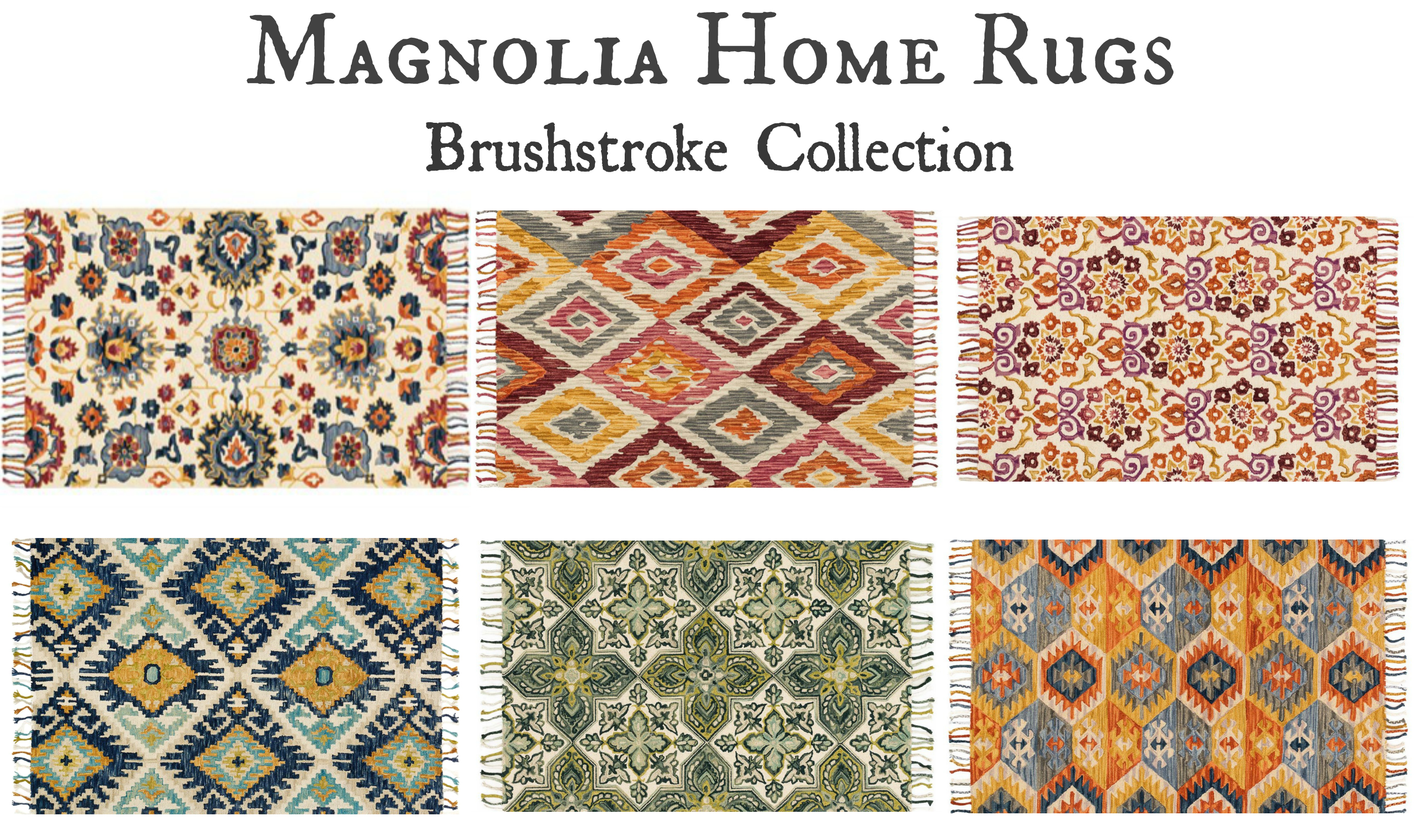 Magnolia Home Rugs Brushstroke Collection