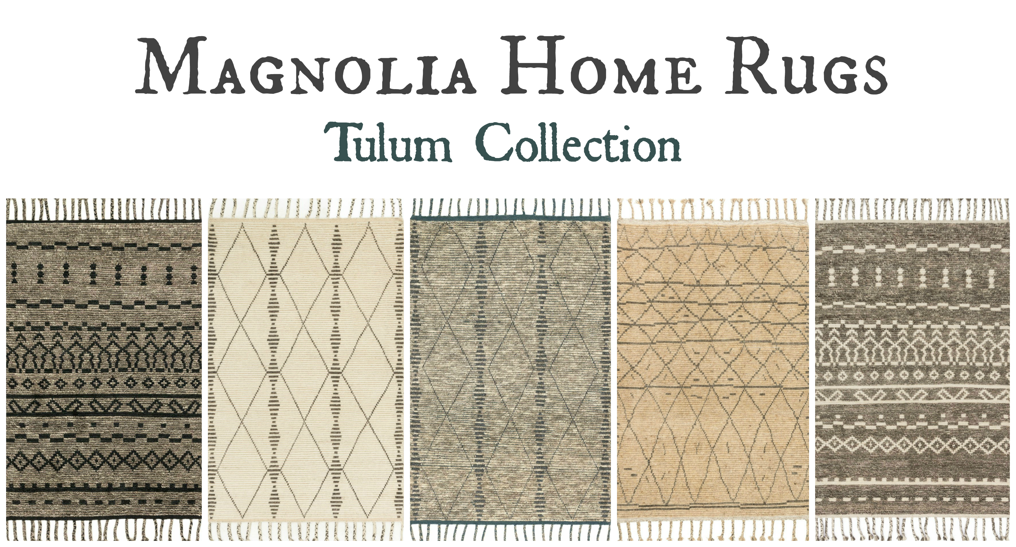 Magnolia Home Rugs Tulum Collection