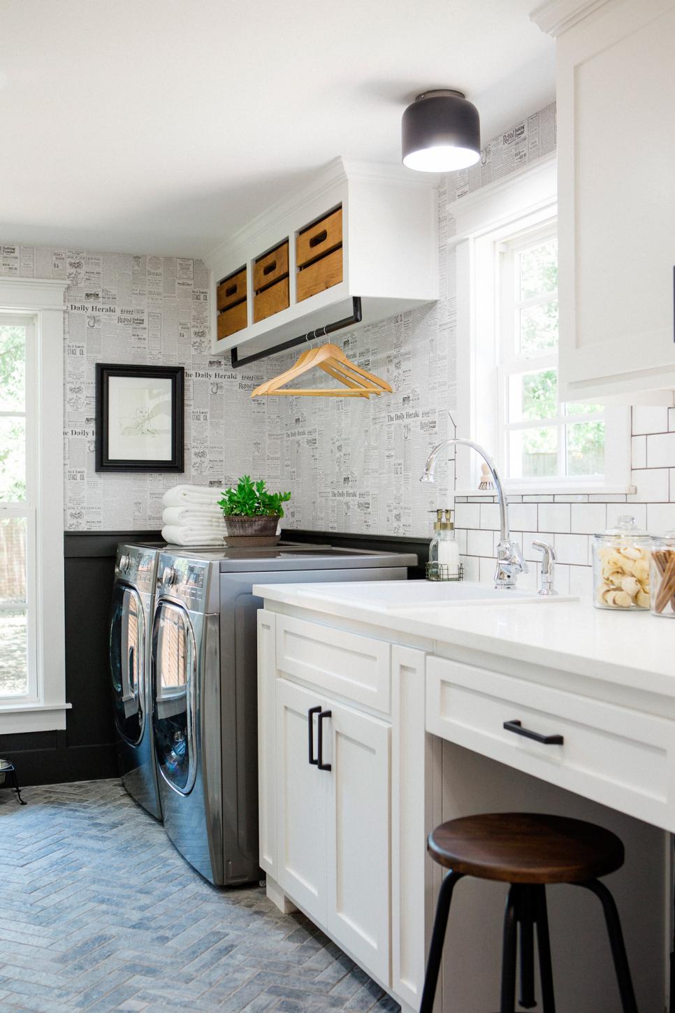 Fixer Upper Laundry Room