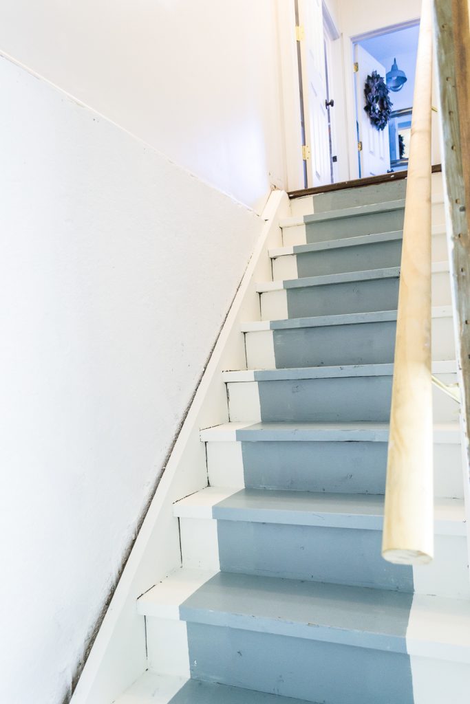 How to Paint Basement Stairs The Weathered Fox