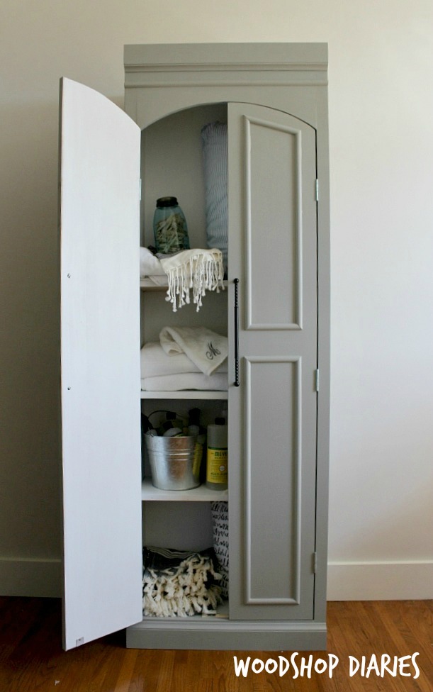 DIY Pantry Cabinet by Woodshop Diaries