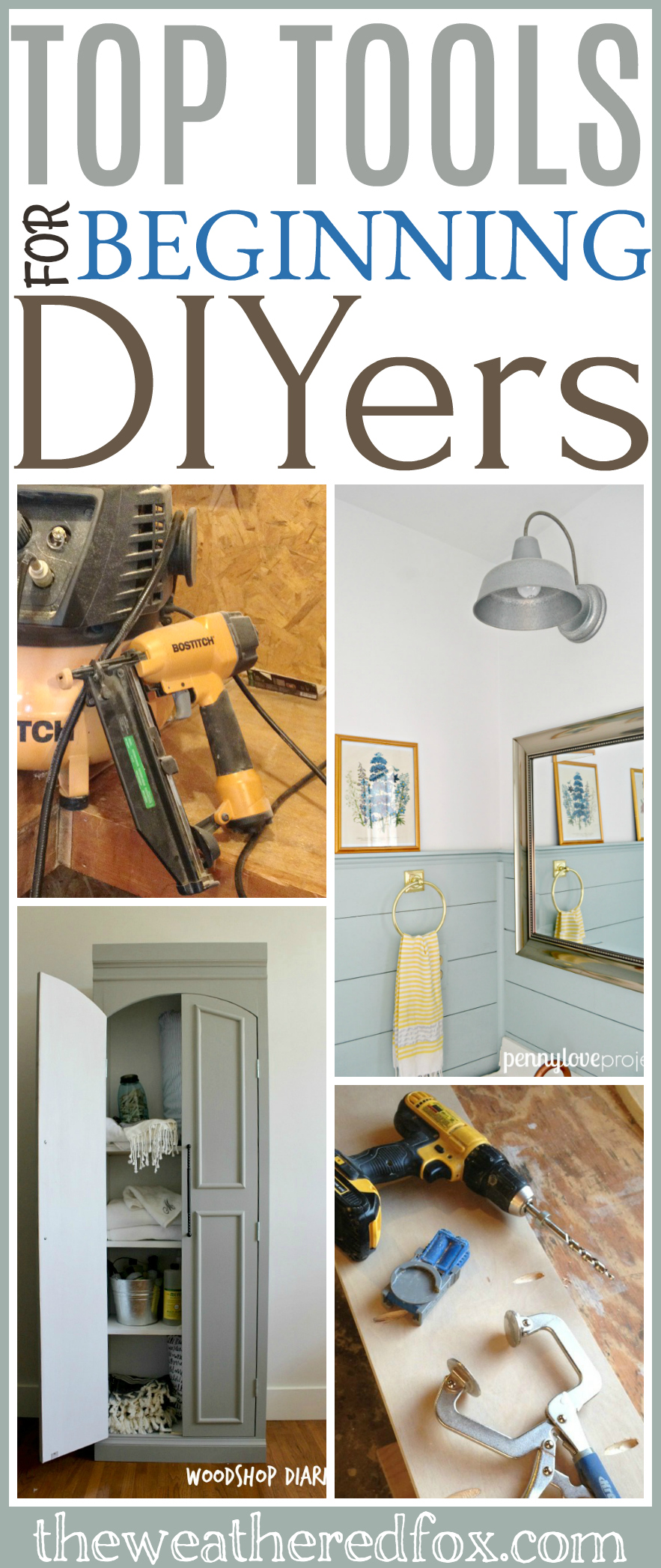 16 Essential Tools for Do It Yourself (DIY) Projects - So Much Better With  Age