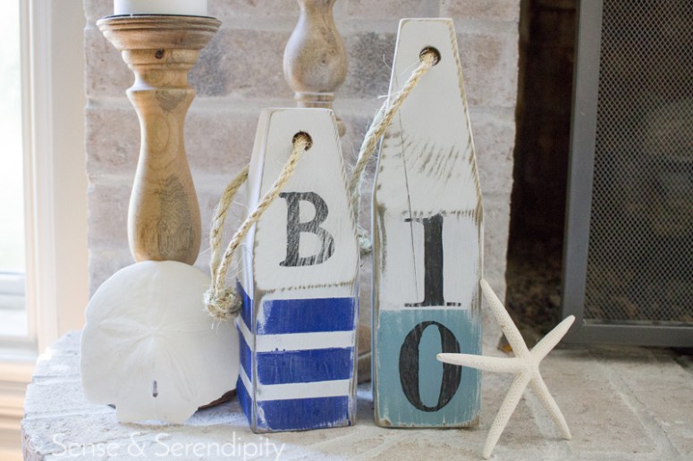 DIY Nautical Buoys by Sense and Serendipity