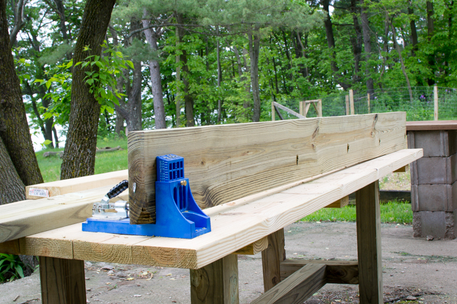 DIY Outdoor Bench