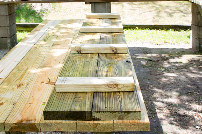 DIY Outdoor Bench