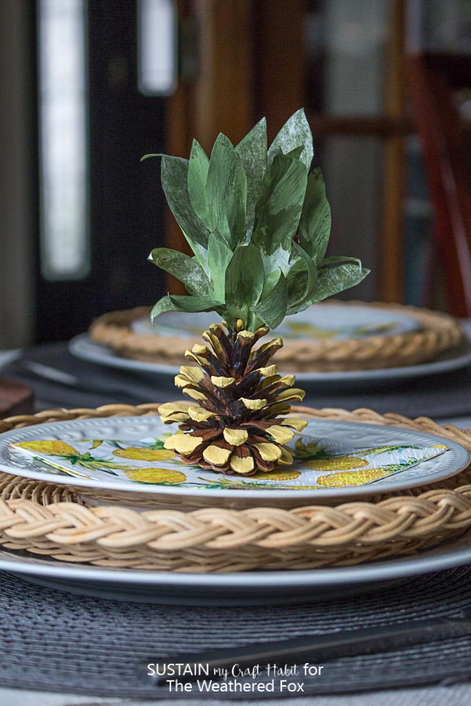 Decorations for a Pineapple Themed Party