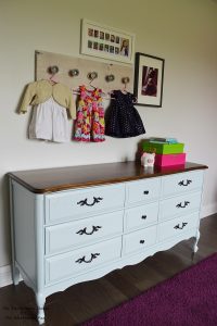 Tiffany Blue French Provincial Dresser Makeover The Weathered Fox