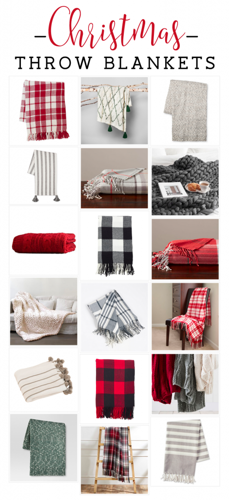 Christmas throw blankets, Christmas throw blankets from Amazon, Christmas throw blankets from Target, Budget-Friendly Christmas Throw Blankets, Holiday Throw Blankets, Plaid Throw Blankets