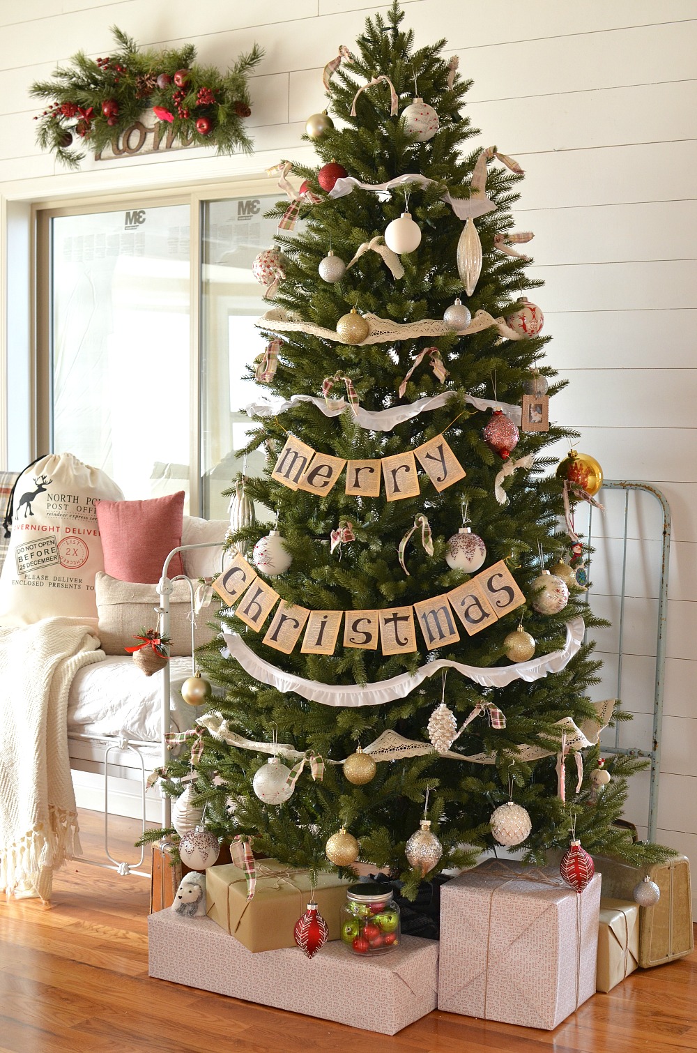 Little Vintage Next Farmhouse Christmas Tree 