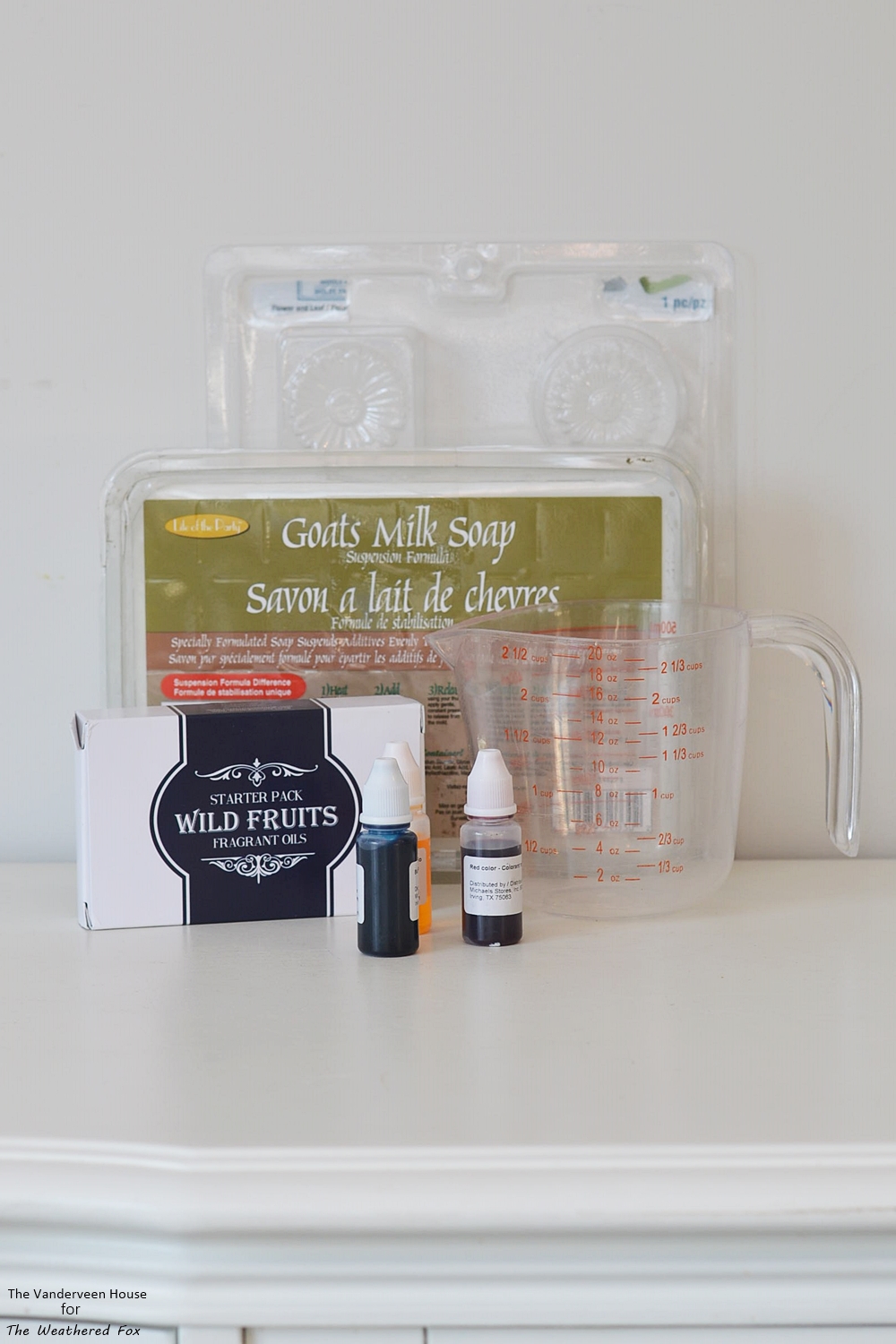 Soap making supplies