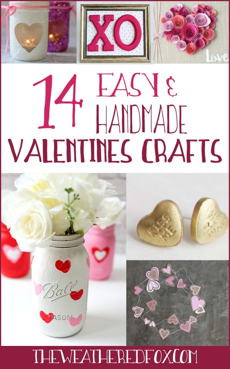 Looking for handmade valentines day gifts? These 14 homemade valentines day gifts are affordable and easy! #valentines #diygifts Similar ideas: valentines day gifts | valentines day gifts for him | easy valentines gifts