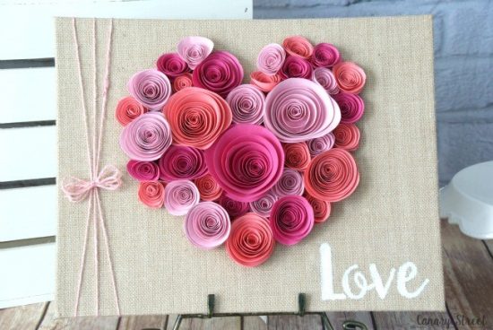 Handmade Valentines Craft