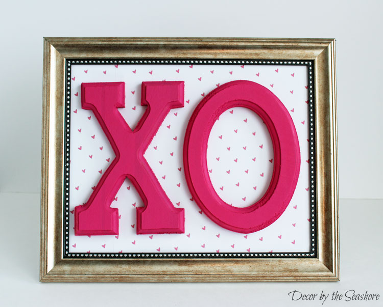 XO Sign from Decor by the Shore The Weathered Fox