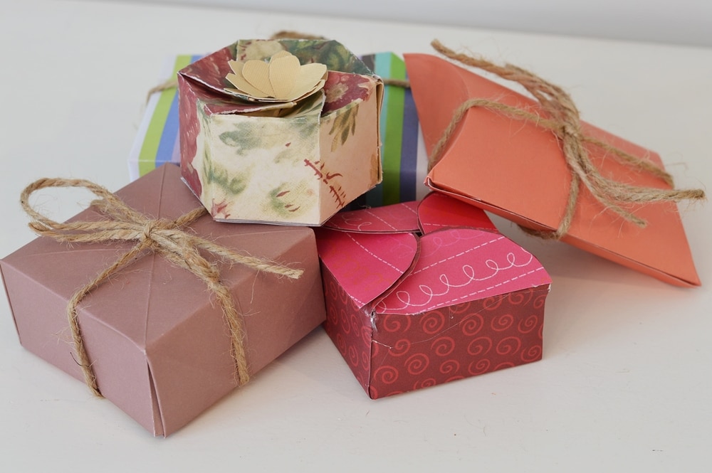 handmade paper gift boxes