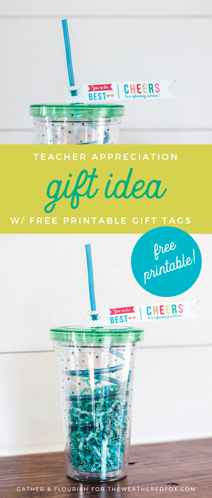 Easy Teacher Appreciation Gift Idea Any Teacher Would Love - The Weathered  Fox